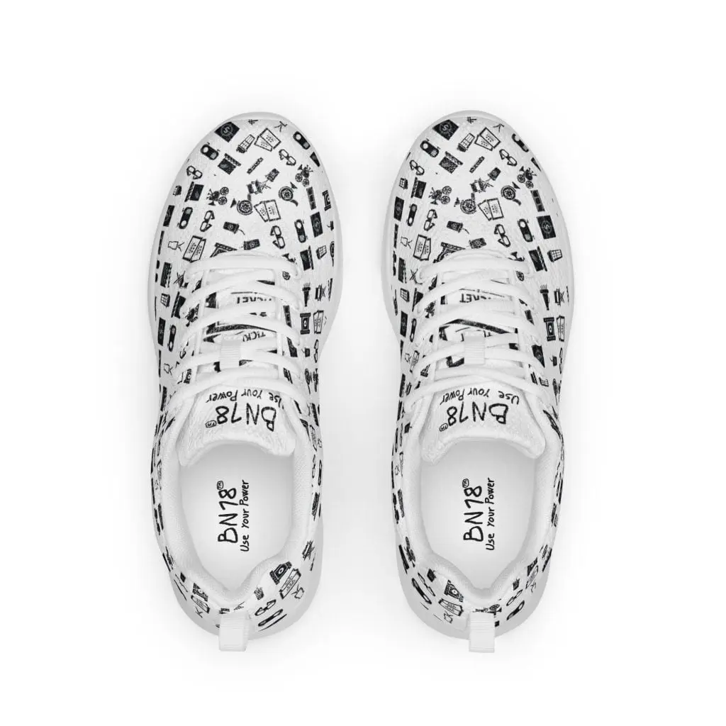 Zapatillas Blancas Sneakers Unisex El día del Cine by BN18