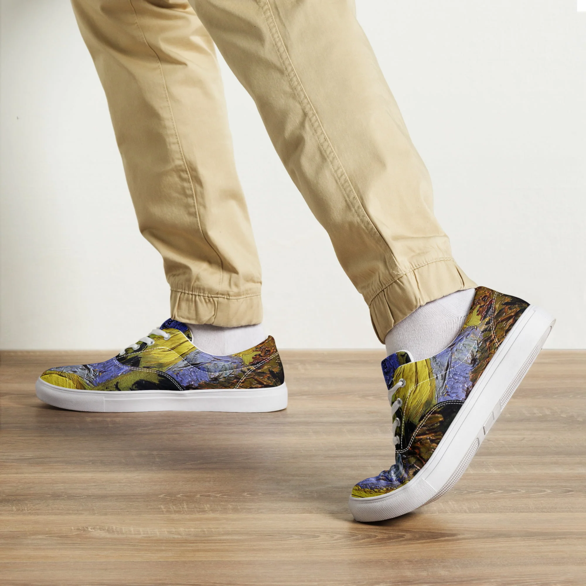 Zapatillas Casual Unisex Azules Fans de Van Gogh by BN18