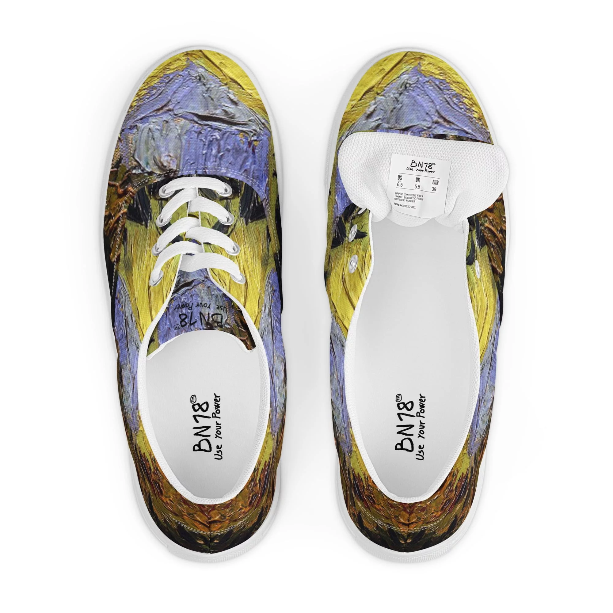 Zapatillas Casual Unisex Azules Fans de Van Gogh by BN18