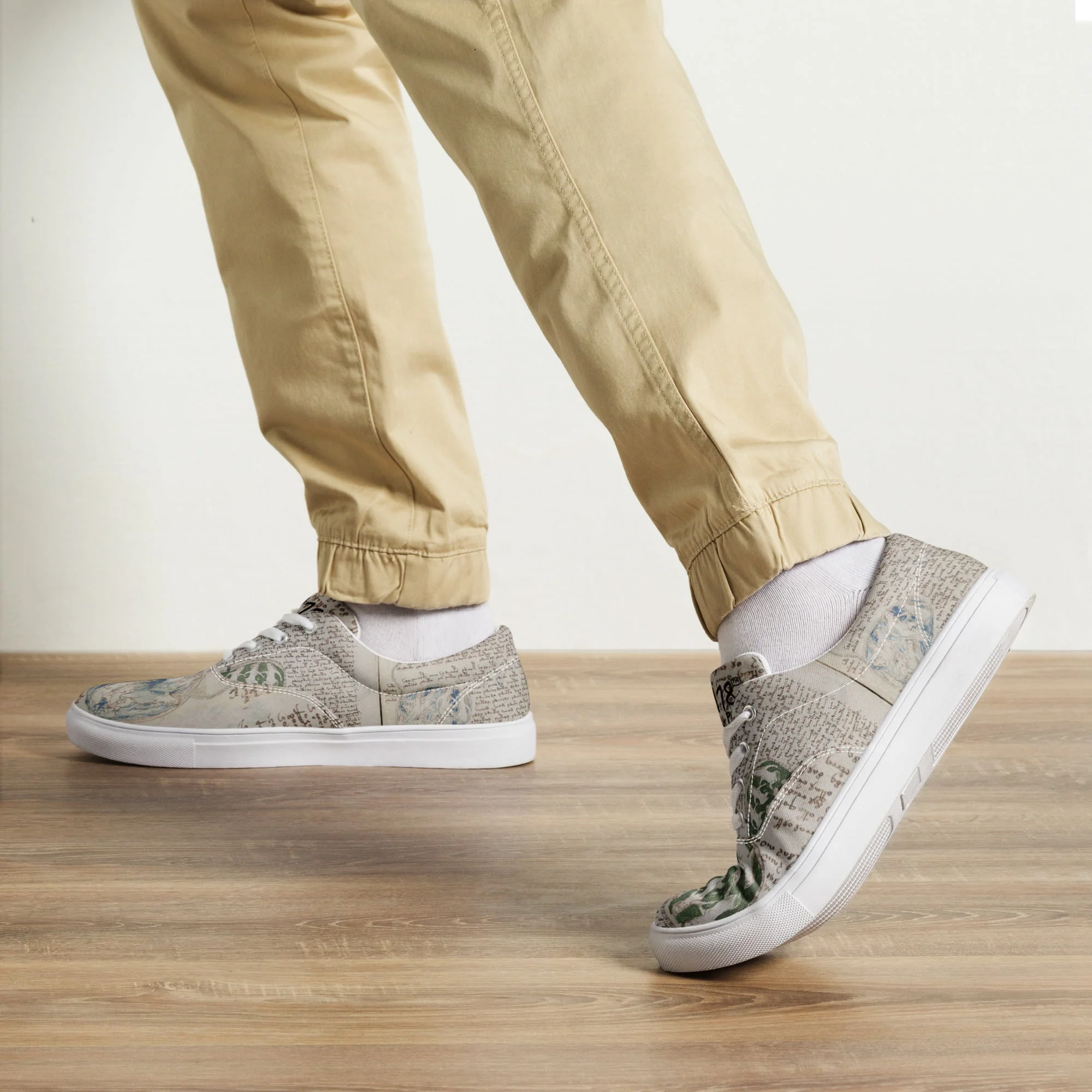 Zapatillas Casual Unisex Beiges Código Voynich by BN18