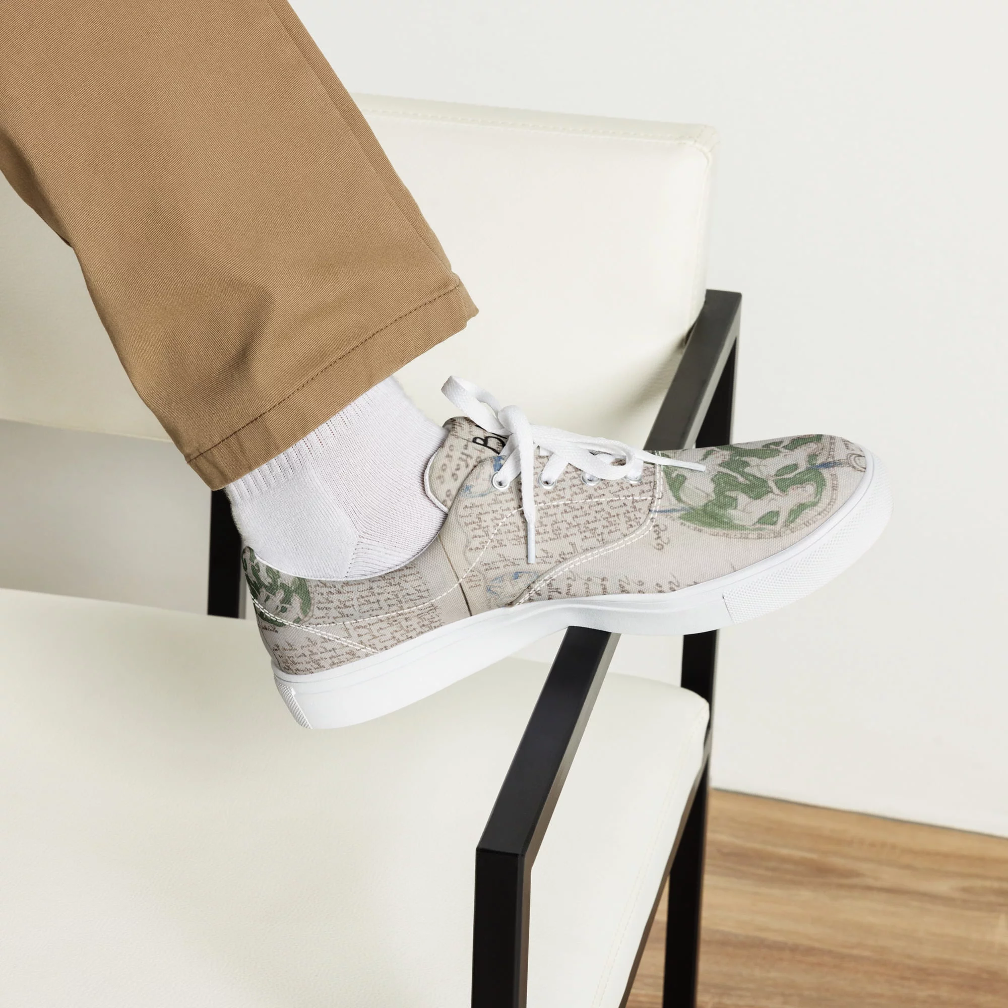 Zapatillas Casual Unisex Beiges Código Voynich by BN18