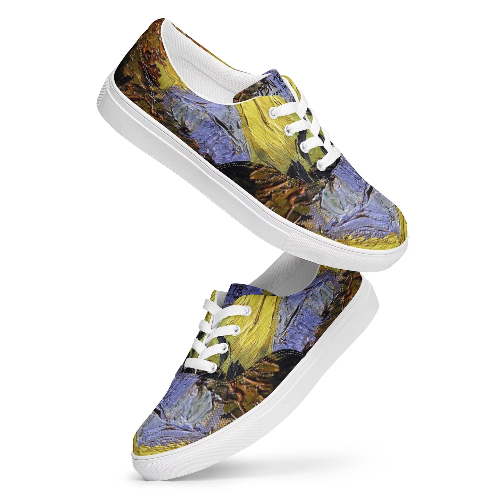 Zapatillas Casual Unisex Azules Fans de Van Gogh by BN18