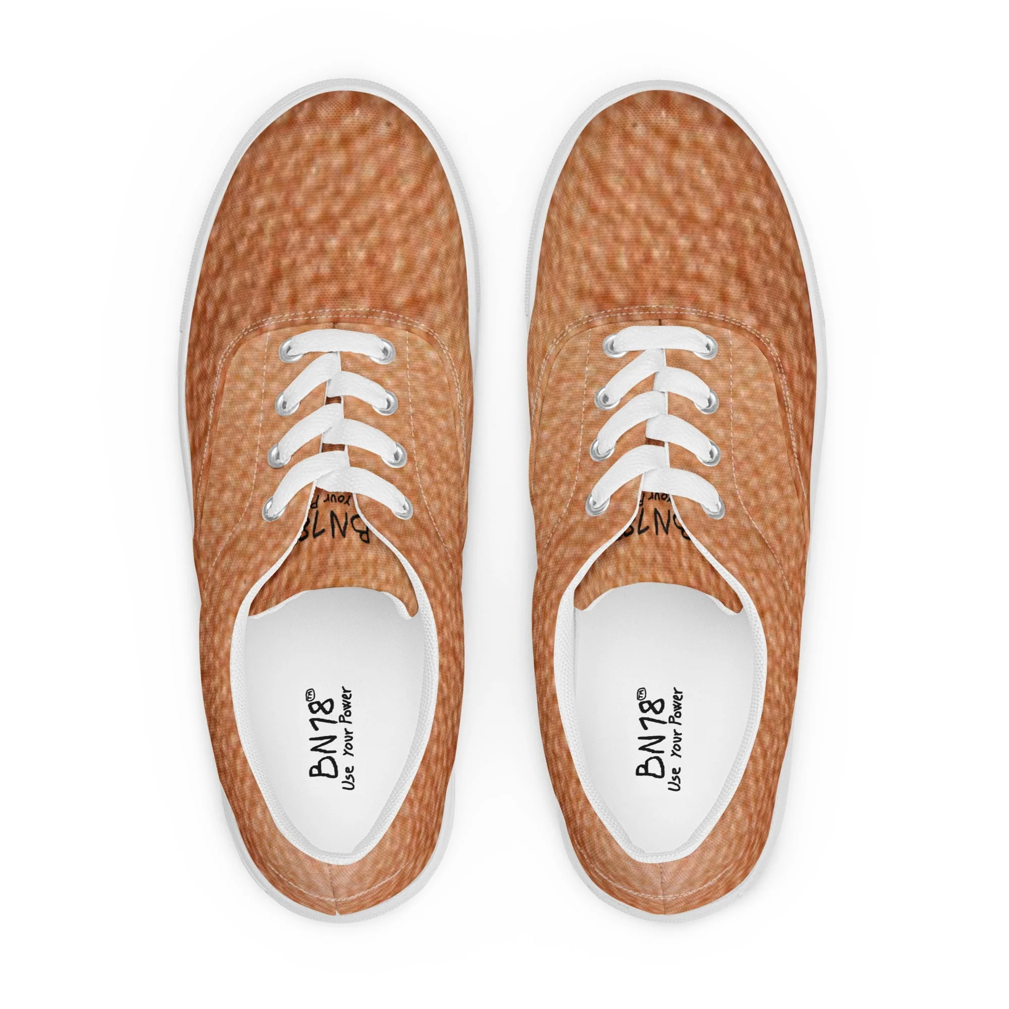 Zapatillas Casual Unisex Color Carne Piel de Gallina by BN18