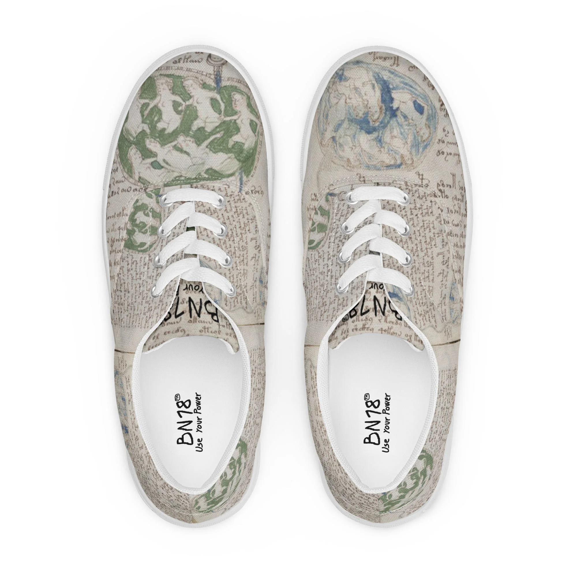 Zapatillas Casual Unisex Beiges Código Voynich by BN18
