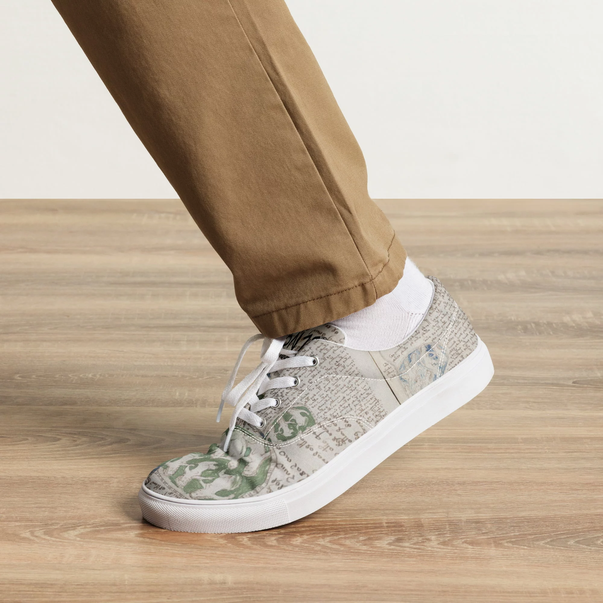 Zapatillas Casual Unisex Beiges Código Voynich by BN18