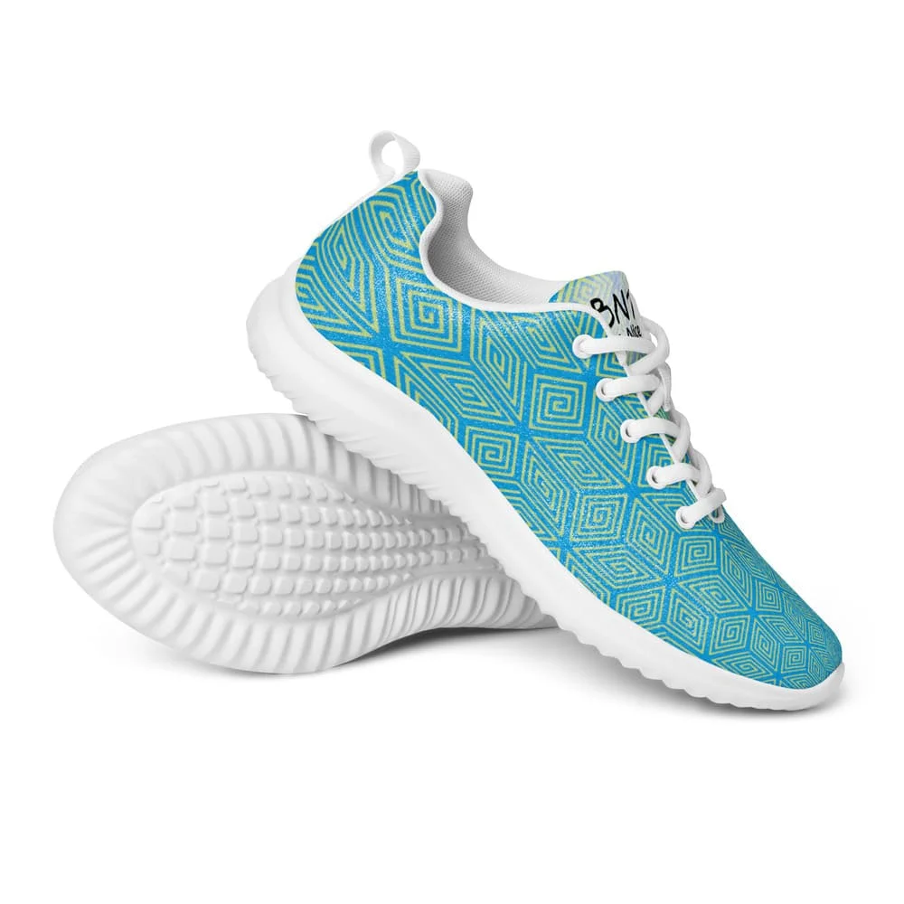 Zapatillas Azules Turquesa Sneakers Unisex Aqua Harmony by BN18