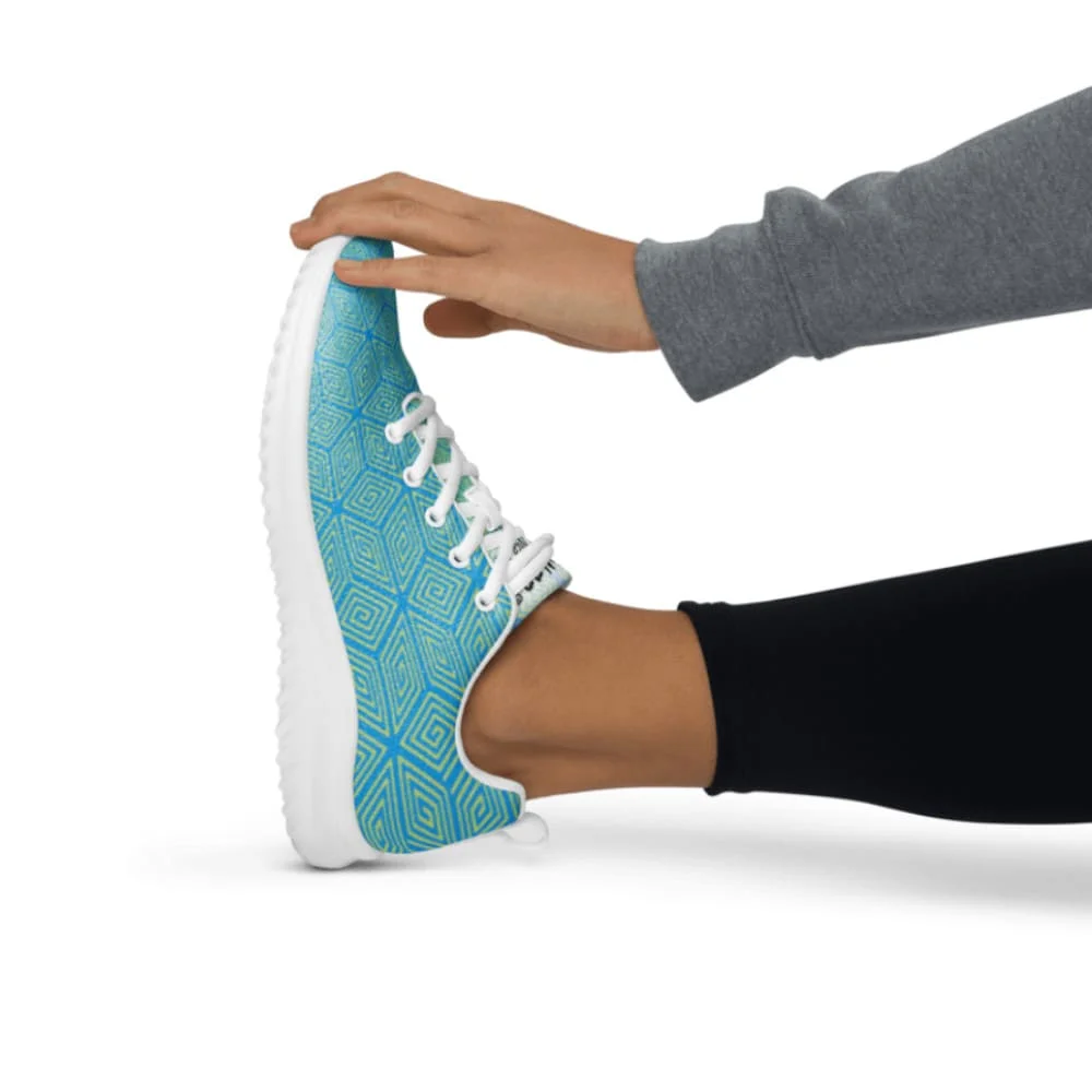 Zapatillas Azules Turquesa Sneakers Unisex Aqua Harmony by BN18