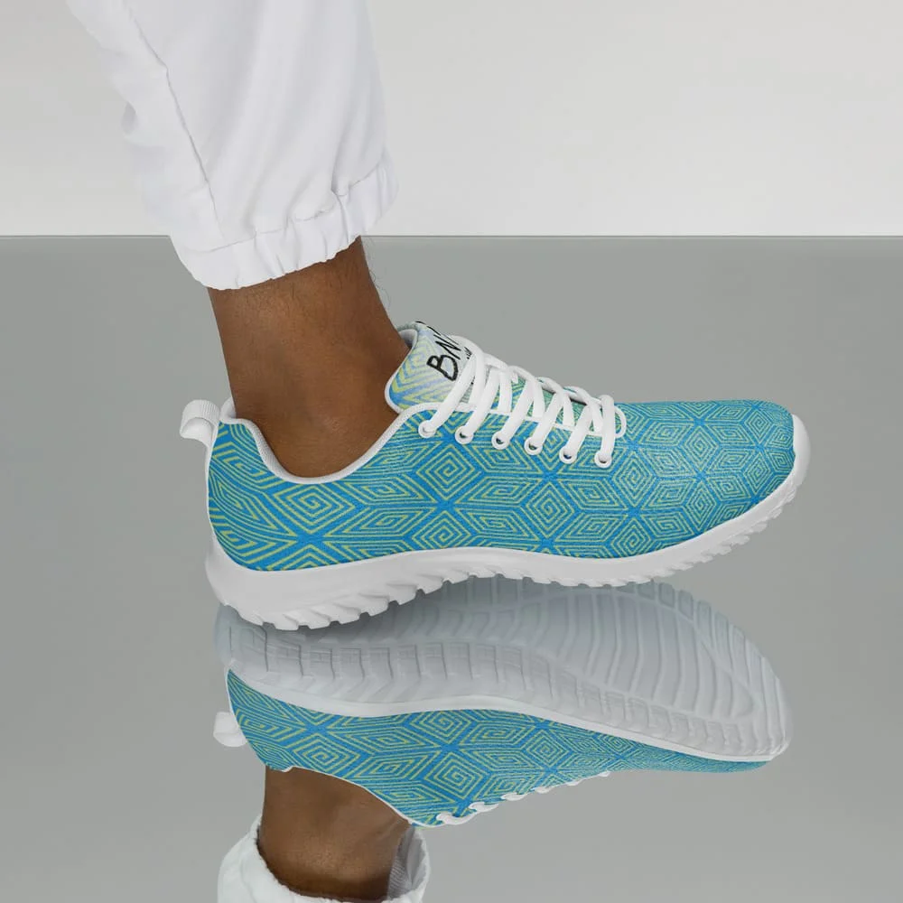 Zapatillas Azules Turquesa Sneakers Unisex Aqua Harmony by BN18
