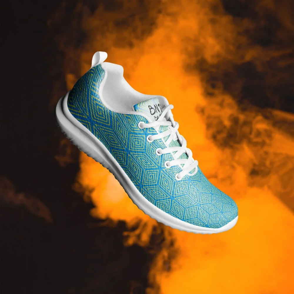 Zapatillas Azules Turquesa Sneakers Unisex Aqua Harmony by BN18