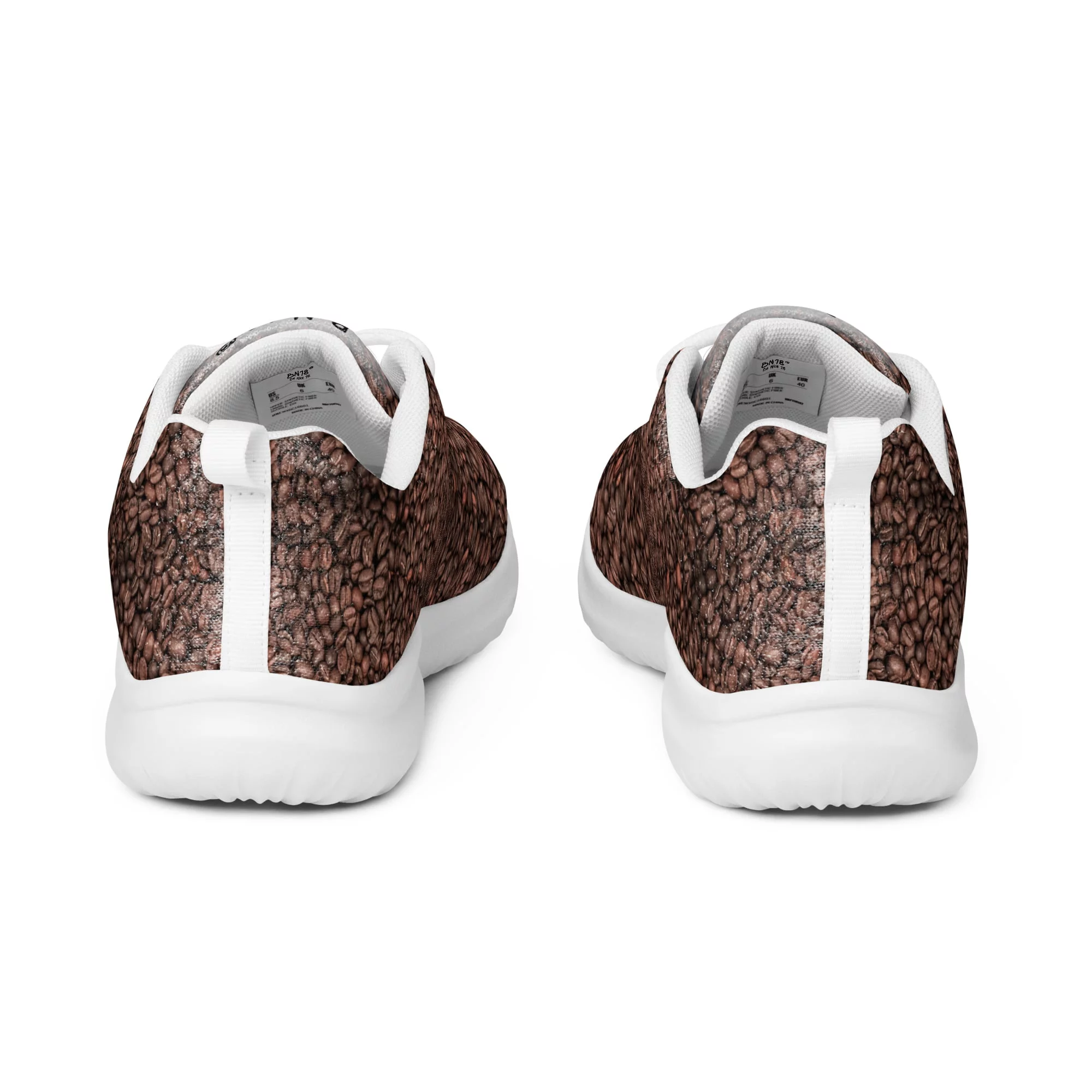 Zapatillas Color Café Sneakers Unisex Amantes Cafeteros by BN18