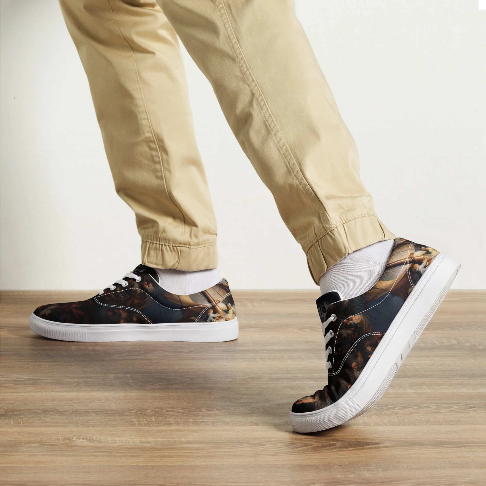 Zapatillas Casual Unisex Marrones Fans de Rembrandt by BN18