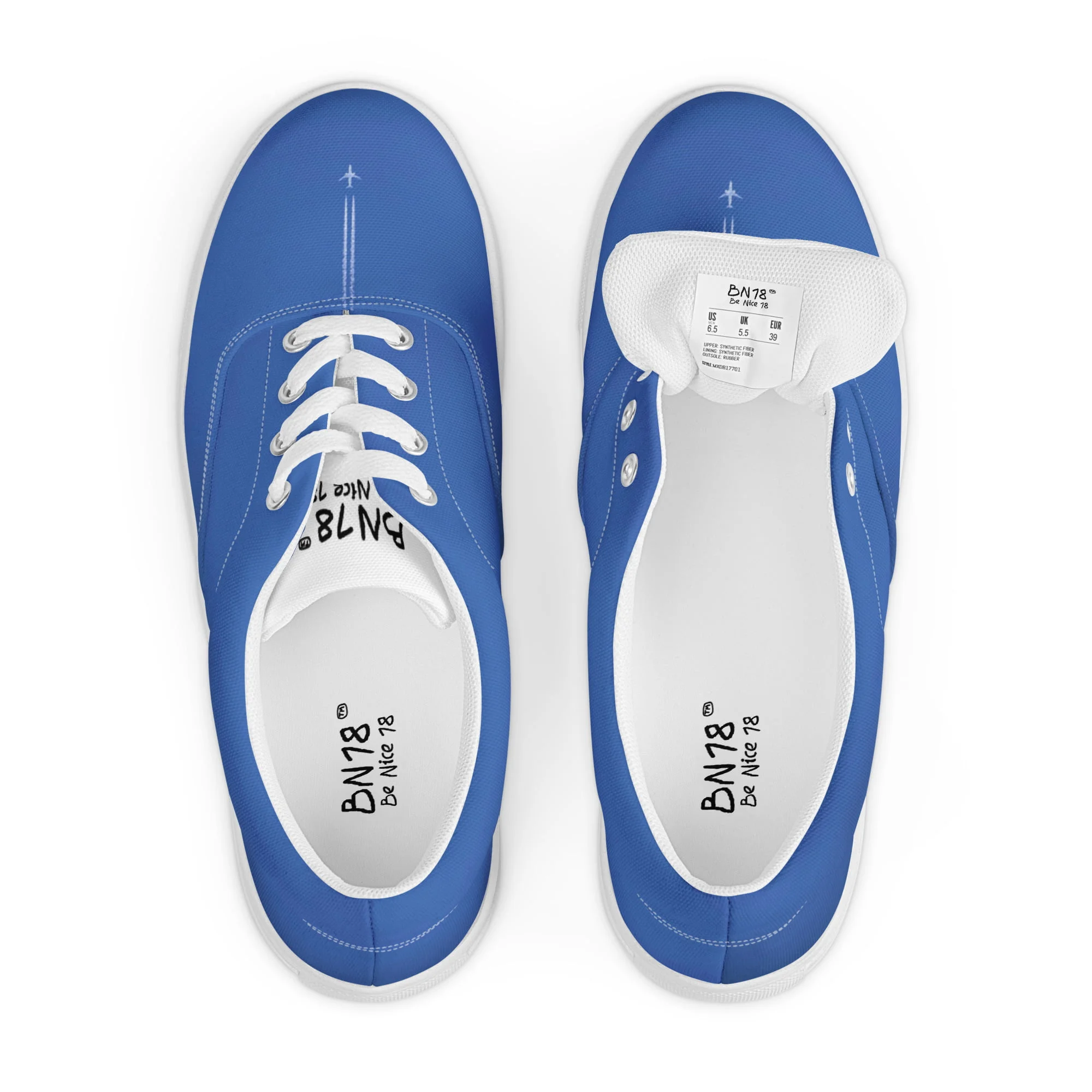 Zapatillas Casual Unisex Azules High Flight by BN18