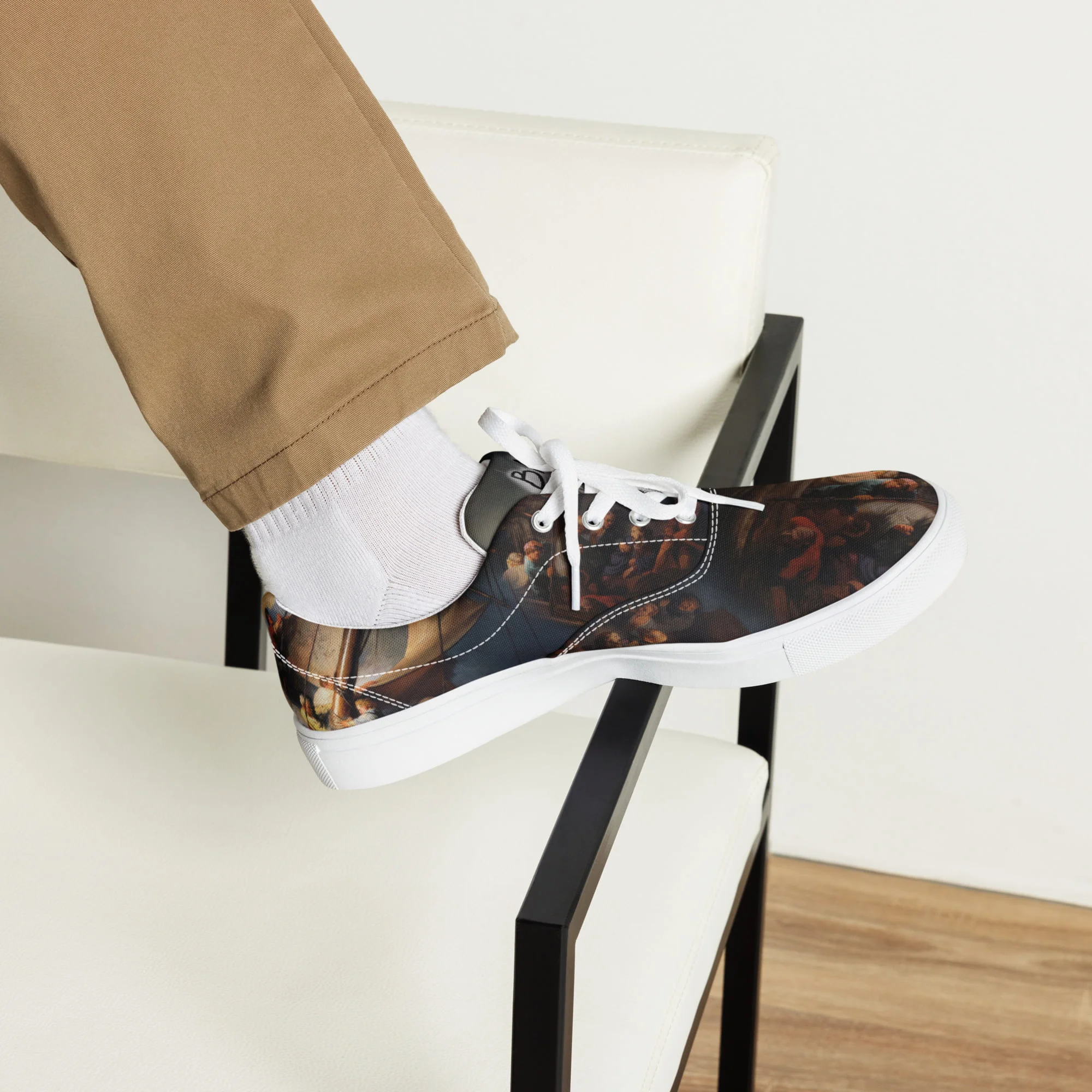 Zapatillas Casual Unisex Marrones Fans de Rembrandt by BN18