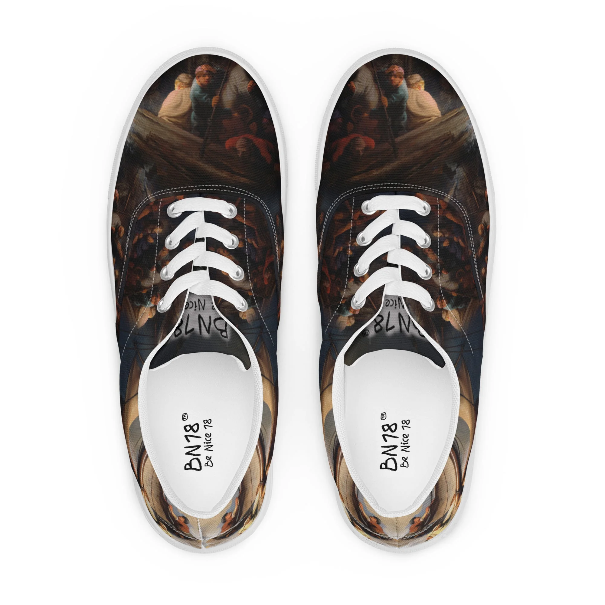 Zapatillas Casual Unisex Marrones Fans de Rembrandt by BN18