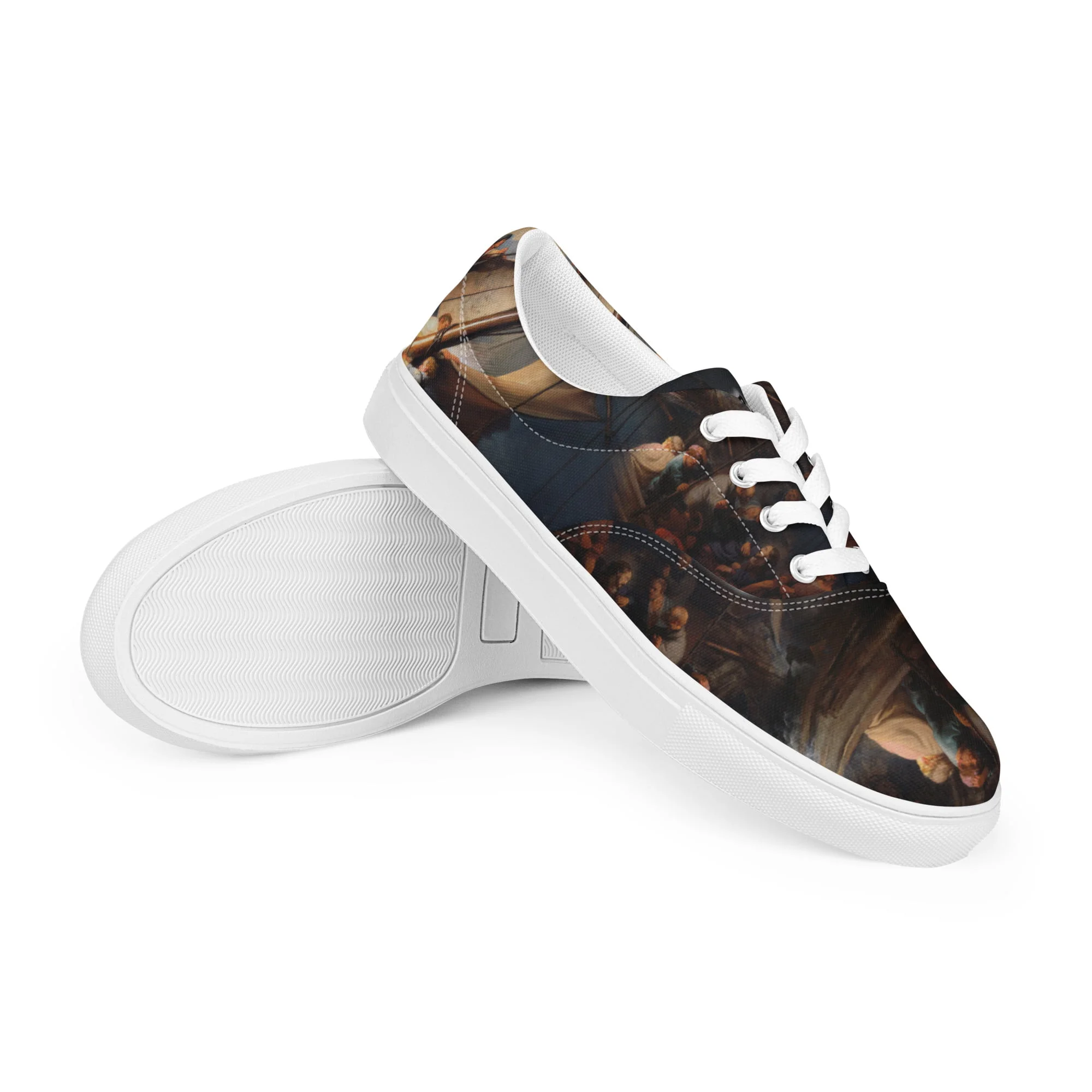 Zapatillas Casual Unisex Marrones Fans de Rembrandt by BN18
