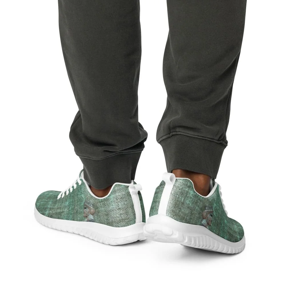Zapatillas Verdes Sneakers Ciro II Rey Persa by BN18