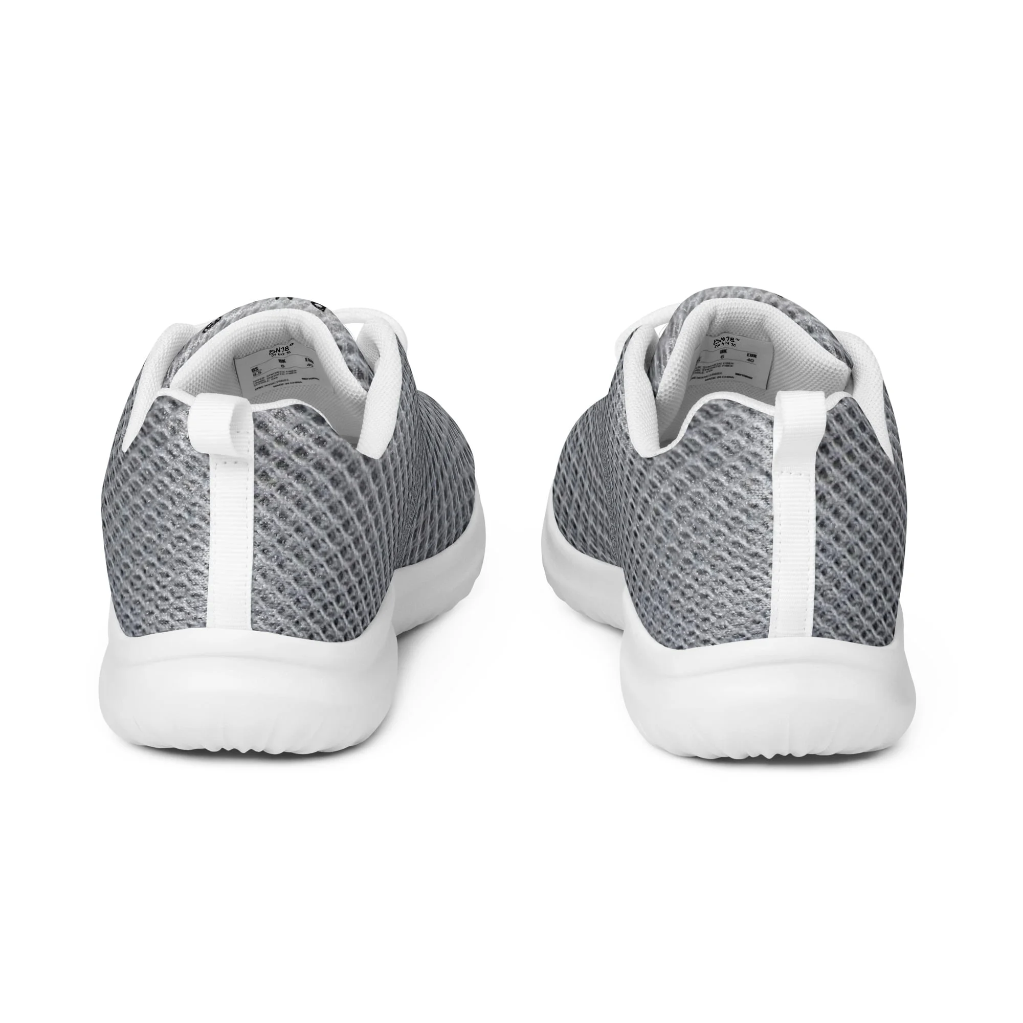 Zapatillas Plateadas Sneakers Unisex Detroit by BN18
