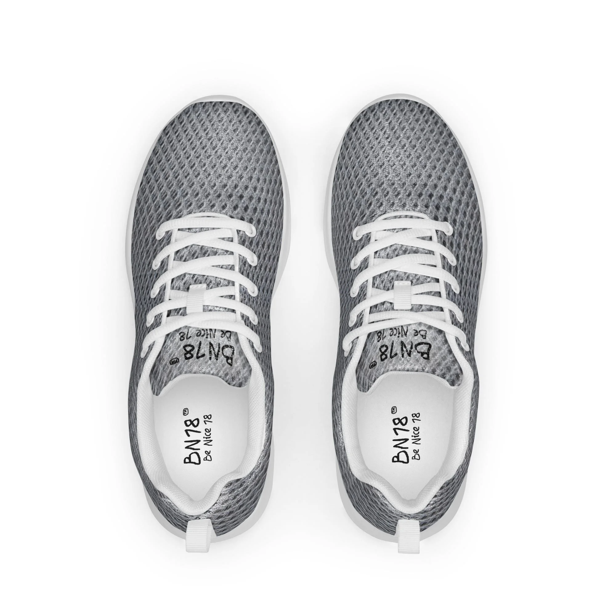 Zapatillas Plateadas Sneakers Unisex Detroit by BN18