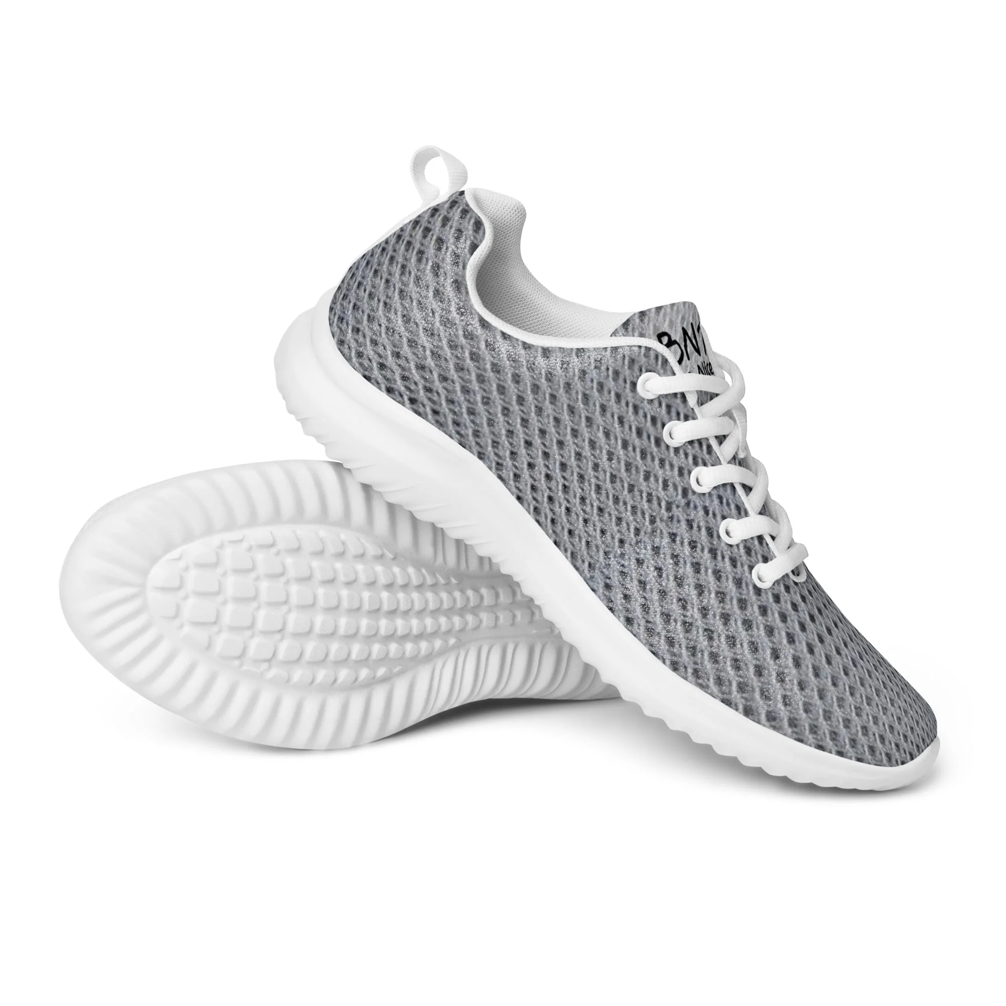 Zapatillas Plateadas Sneakers Unisex Detroit by BN18