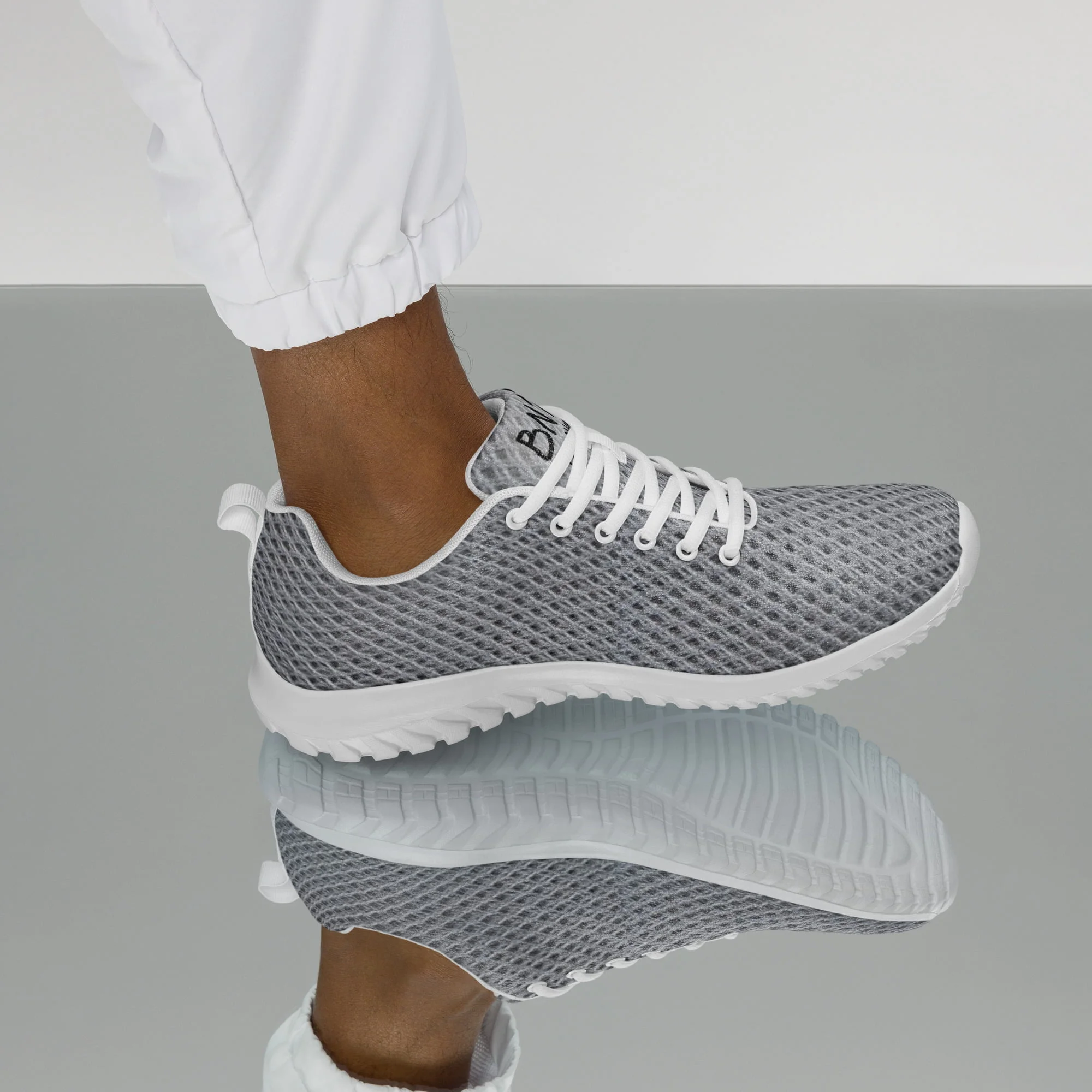 Zapatillas Plateadas Sneakers Unisex Detroit by BN18