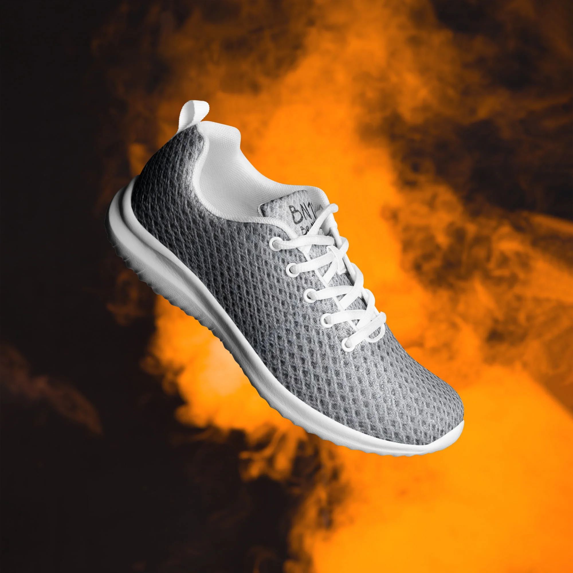 Zapatillas Plateadas Sneakers Unisex Detroit by BN18