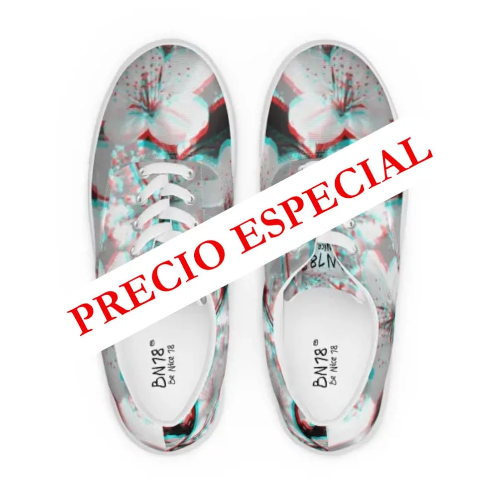 Zapatillas efecto 3D Blossom dibujo Flor