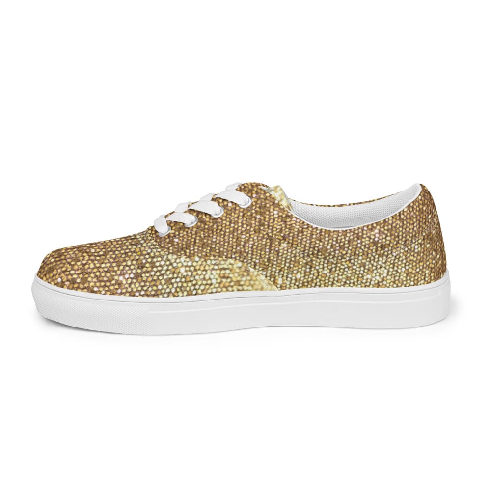 Zapatillas lentejuelas de oro