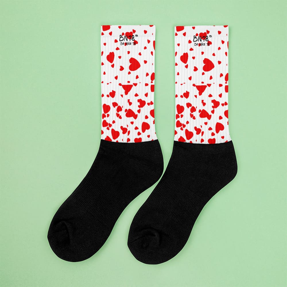 Calcetines corazones BN18