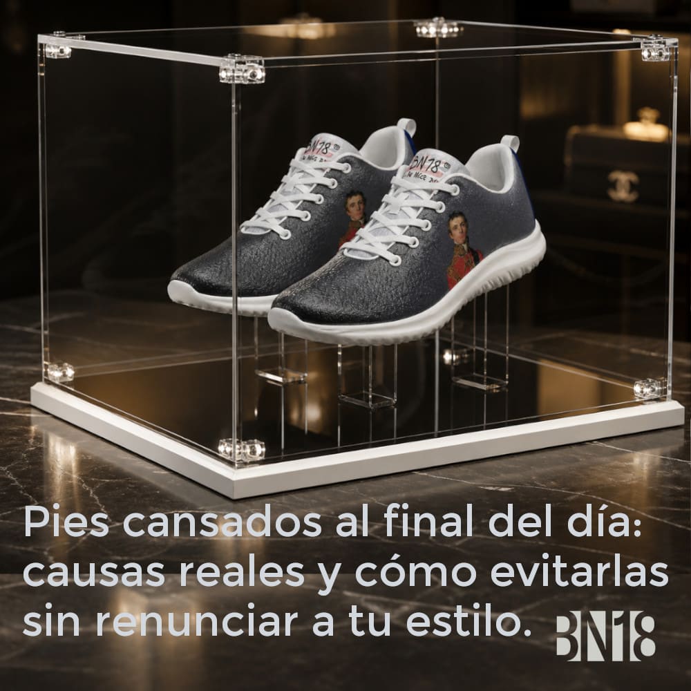 zapatillas cómodas tratadas como objeto de valor uso diario