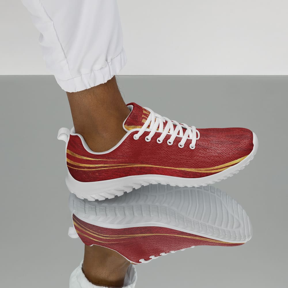 zapatillas rojas cómodas