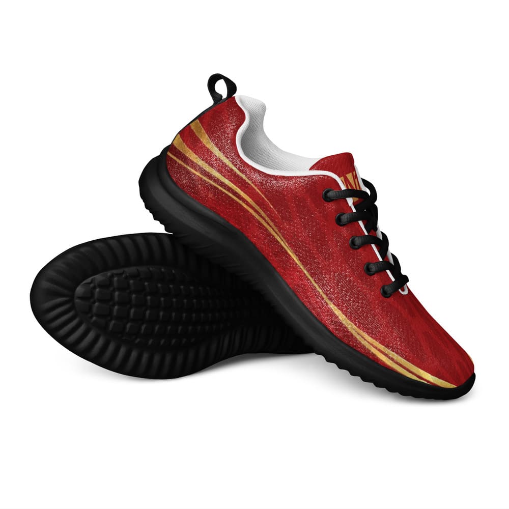 zapatillas rojas cómodas