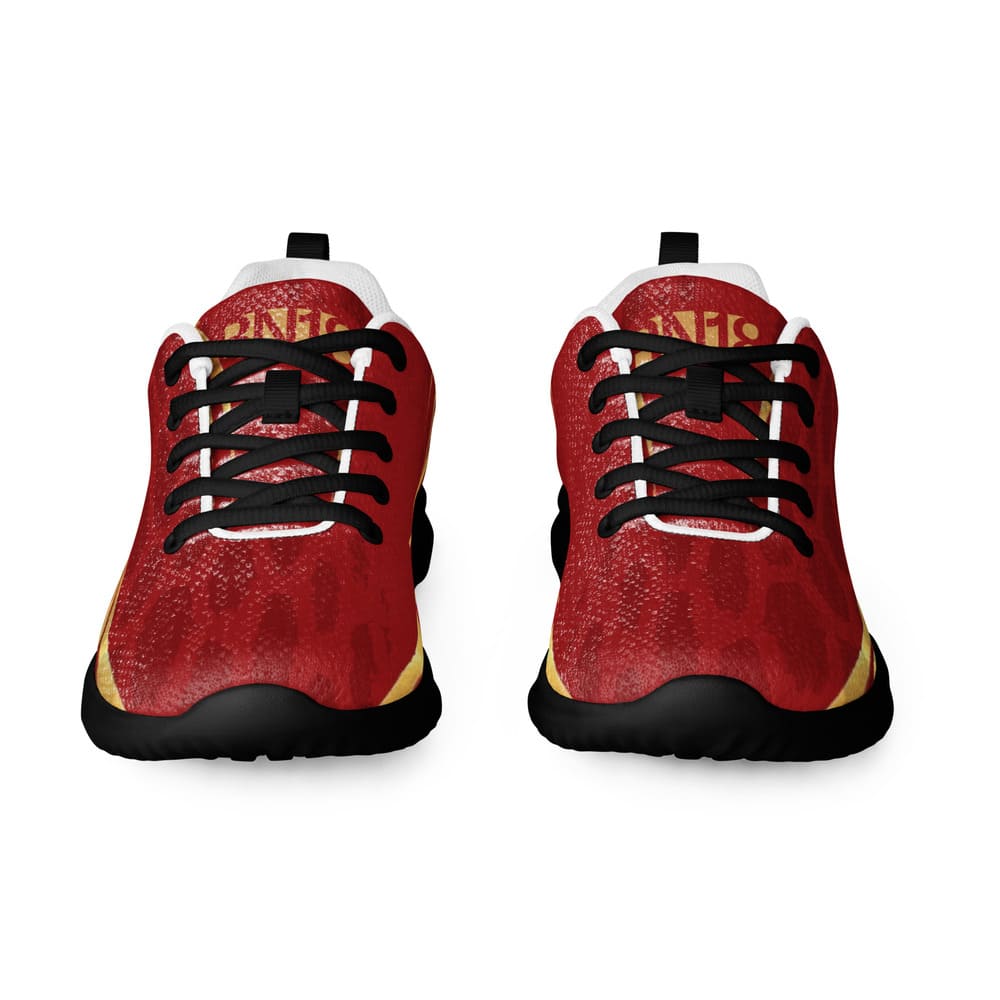 zapatillas rojas cómodas