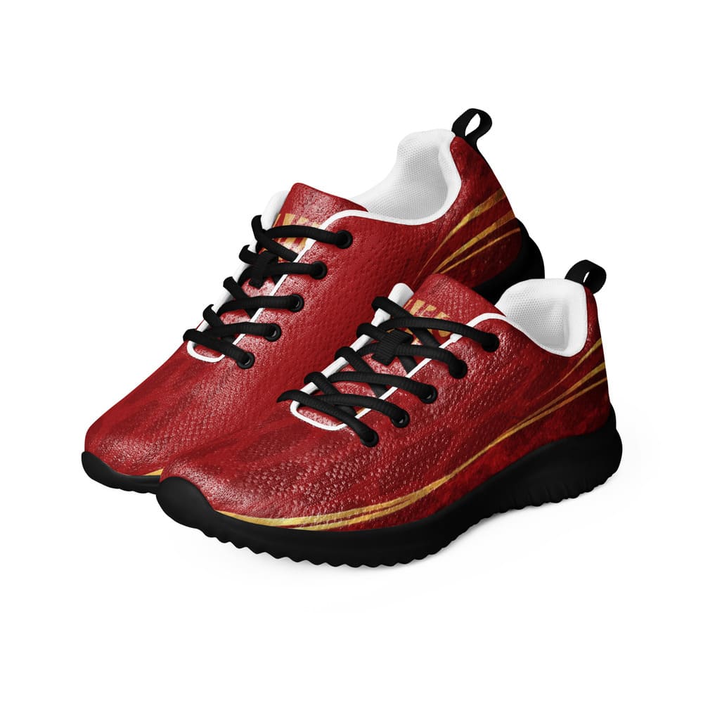 zapatillas rojas cómodas