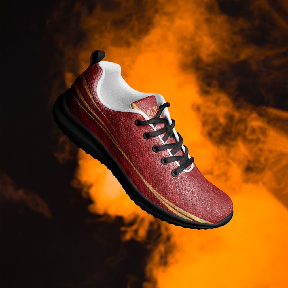 zapatillas rojas cómodas