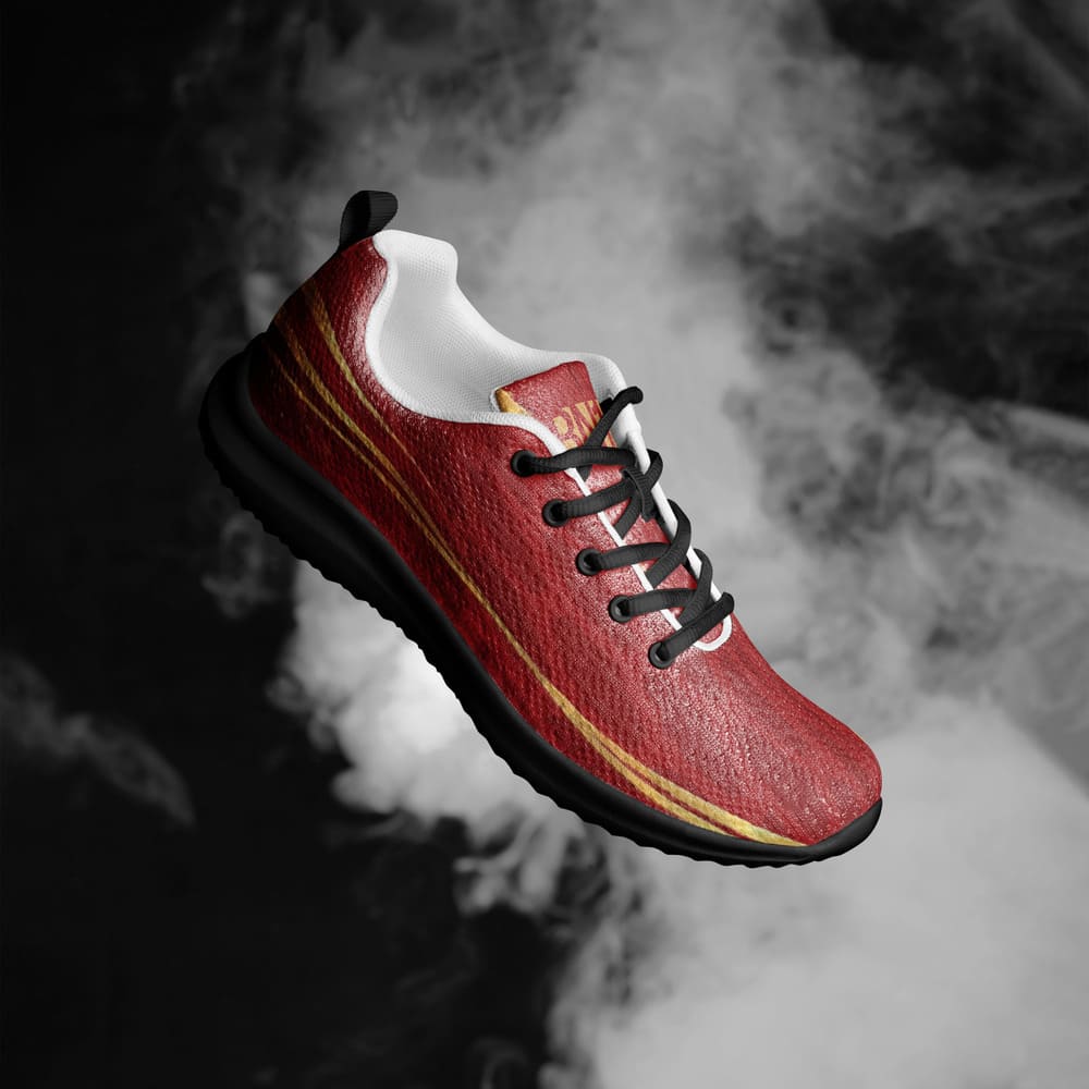 zapatillas rojas cómodas