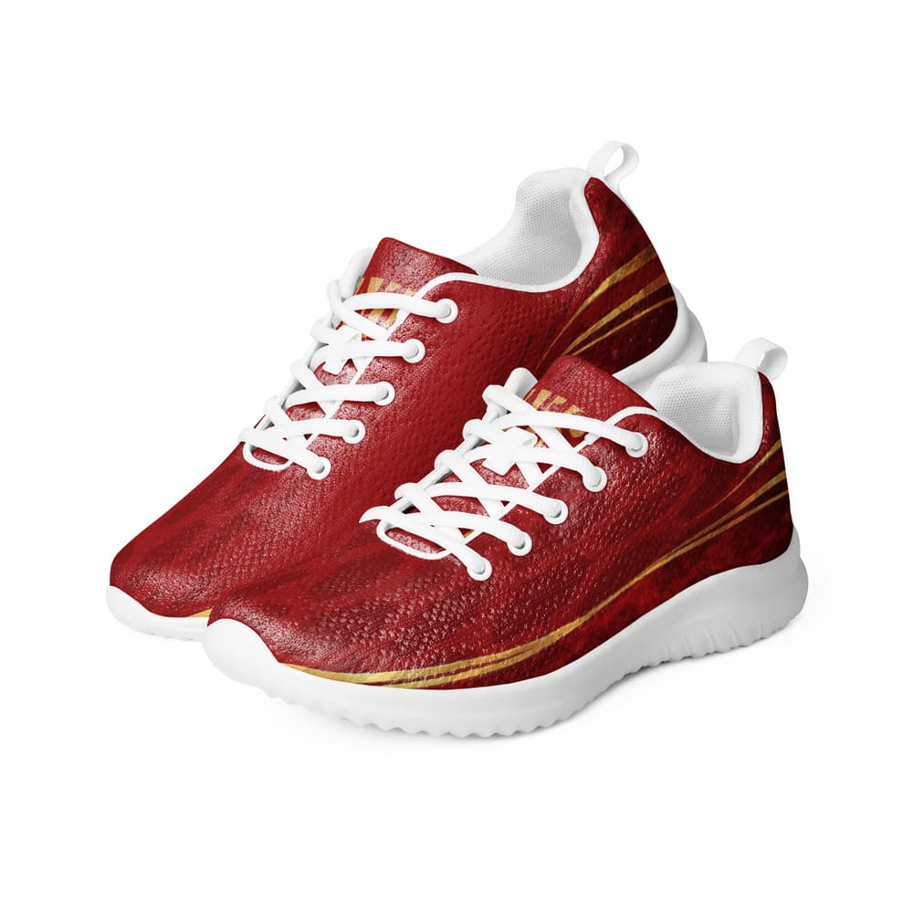 zapatillas rojas cómodas