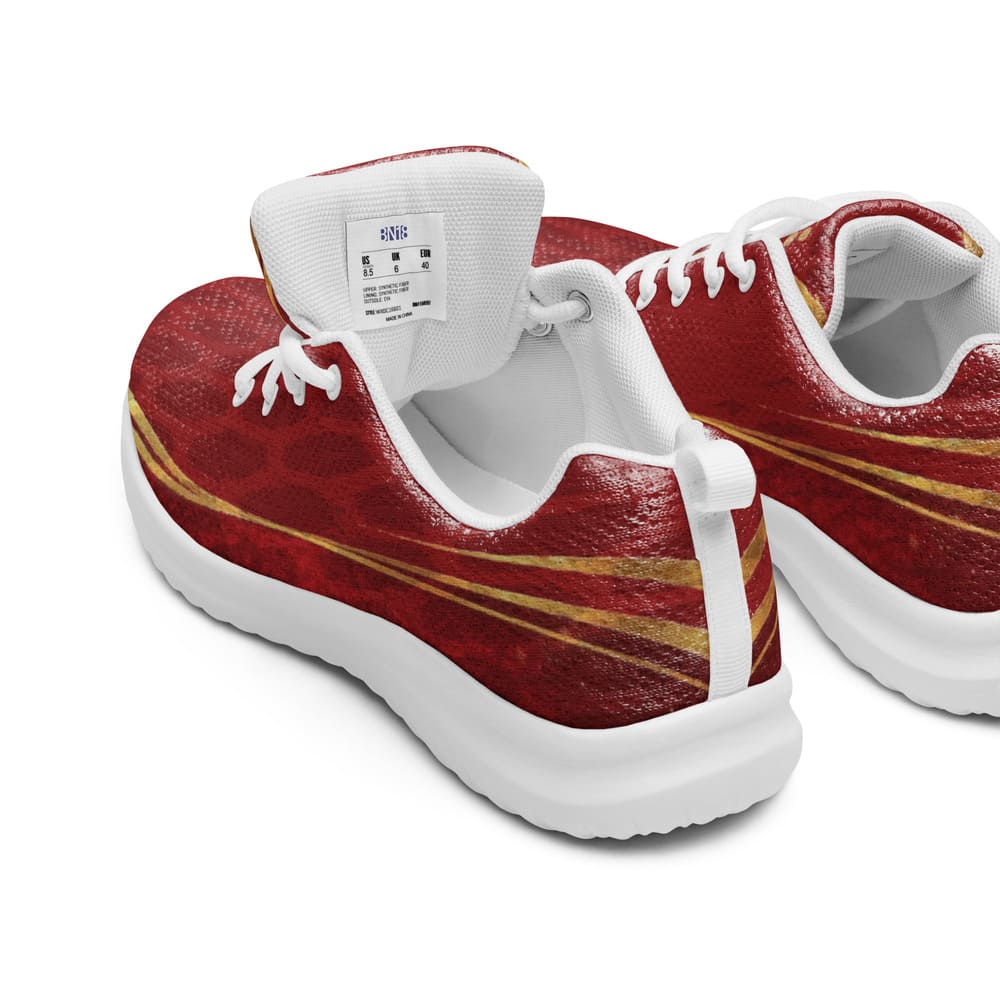zapatillas rojas cómodas