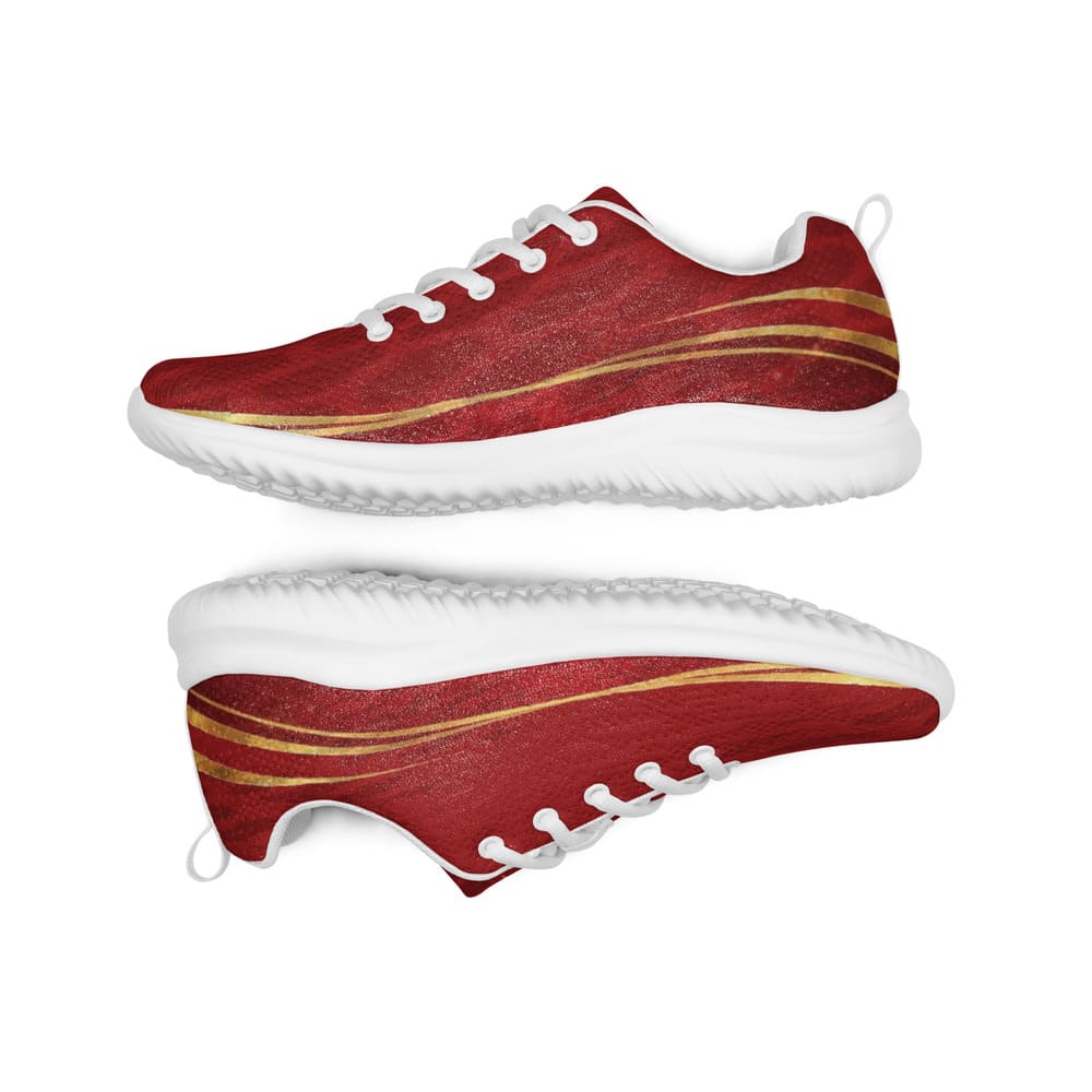 zapatillas rojas cómodas