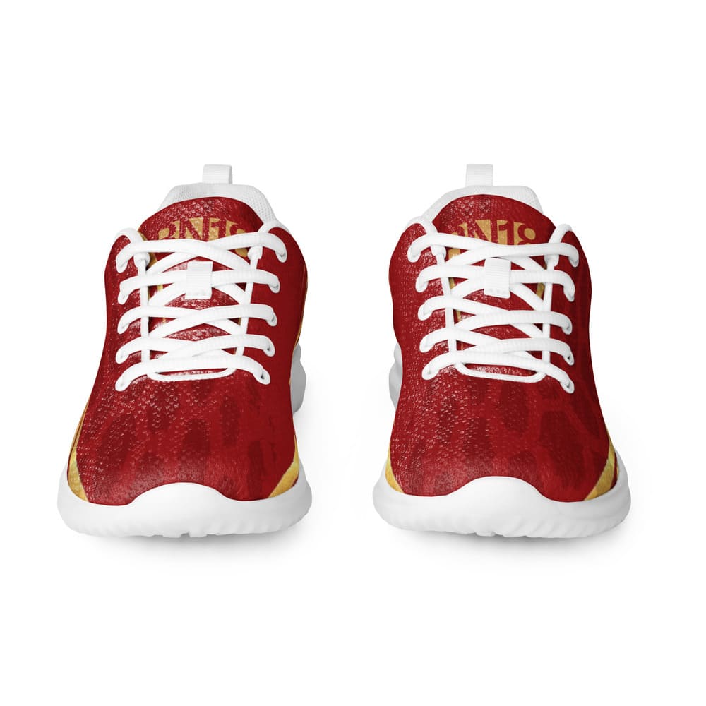 zapatillas rojas cómodas