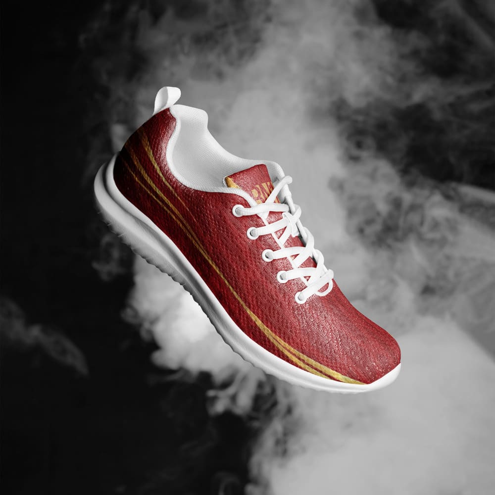 zapatillas rojas cómodas