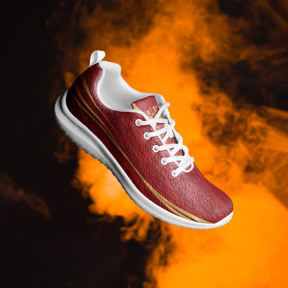 zapatillas rojas cómodas