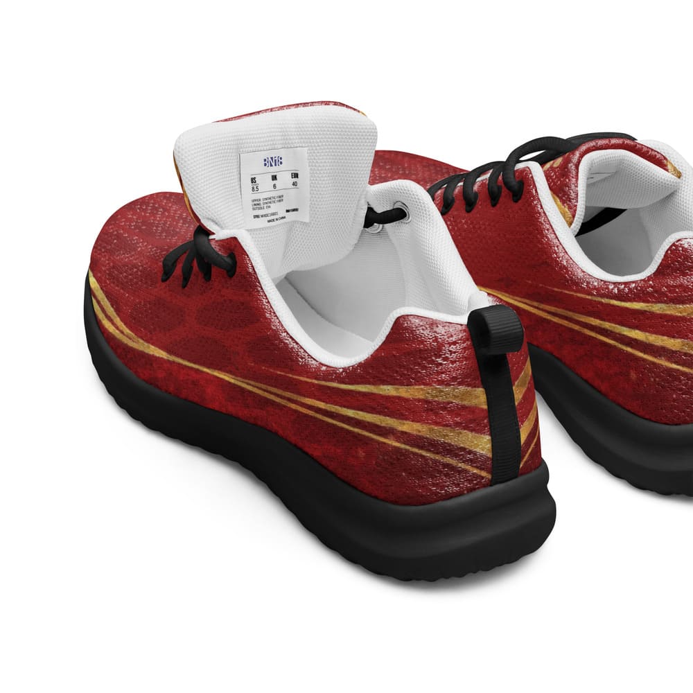 zapatillas rojas cómodas