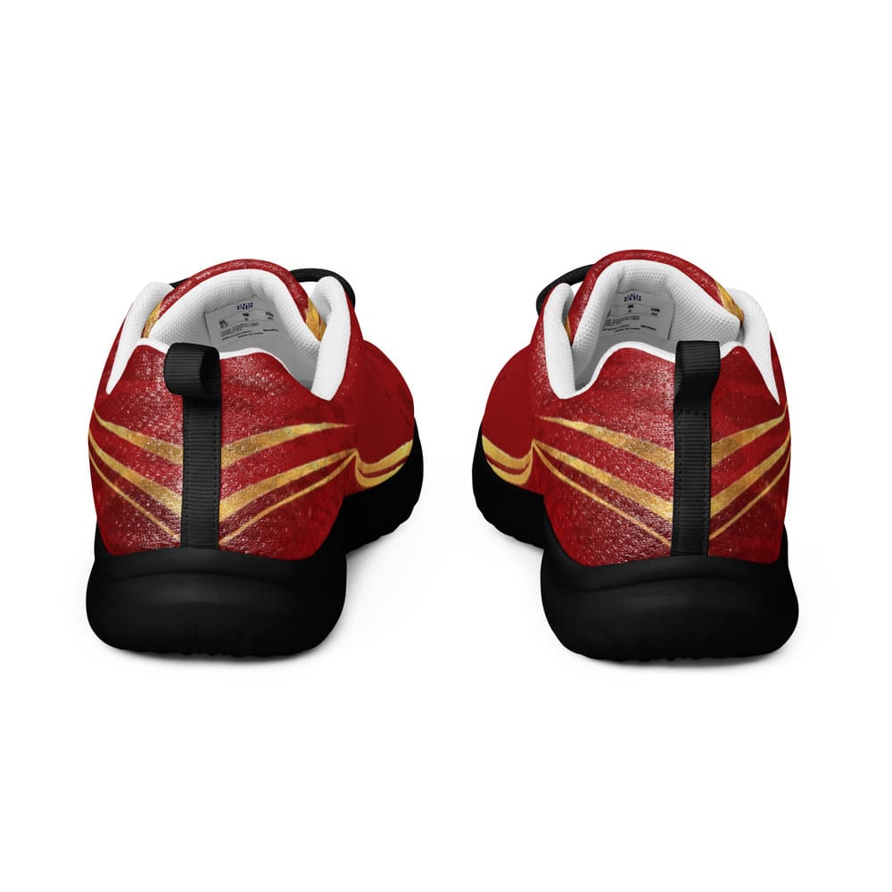 zapatillas rojas cómodas