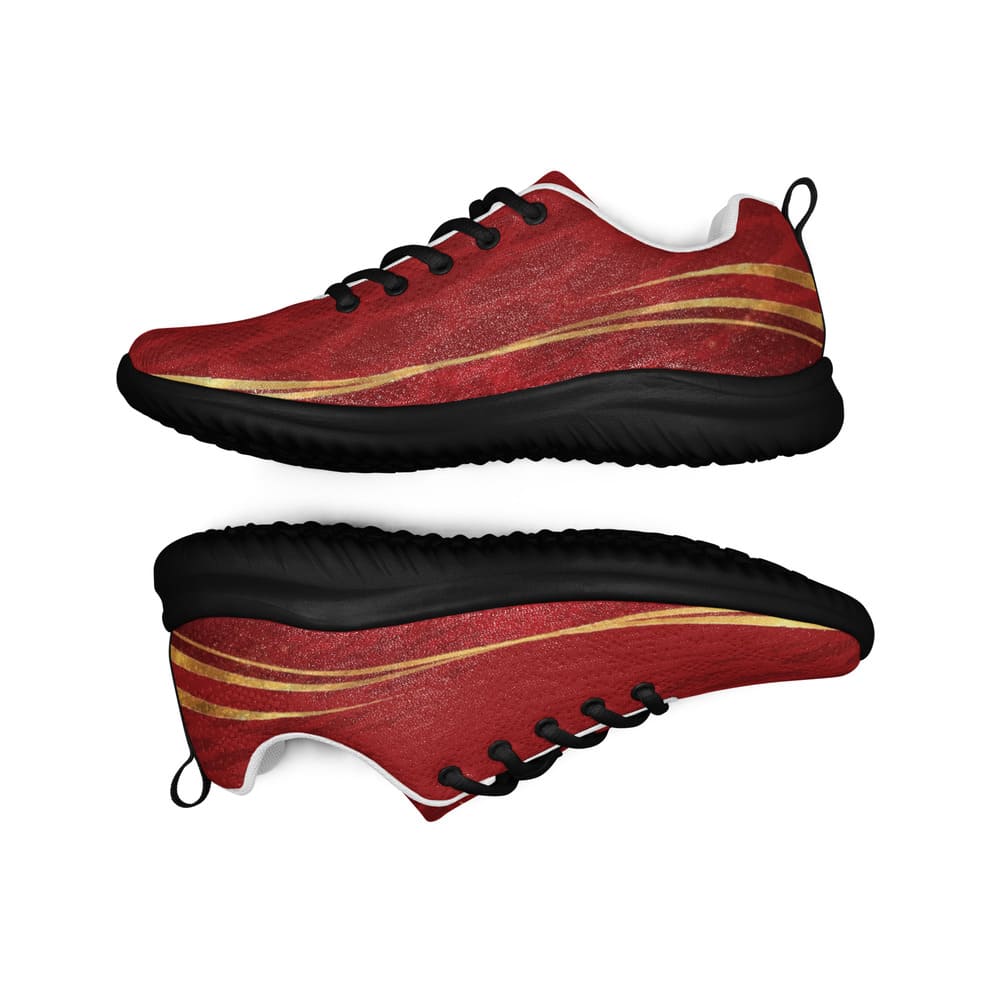 zapatillas rojas cómodas
