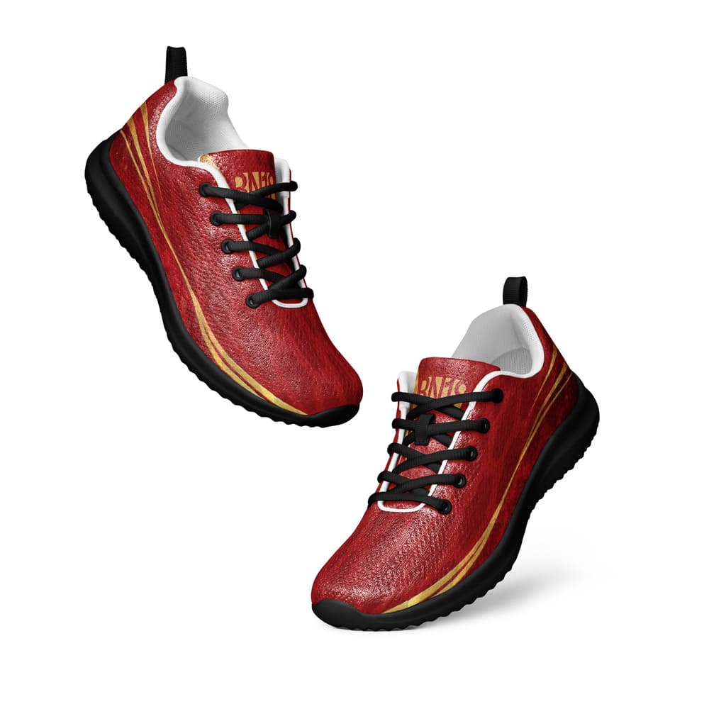 zapatillas rojas cómodas